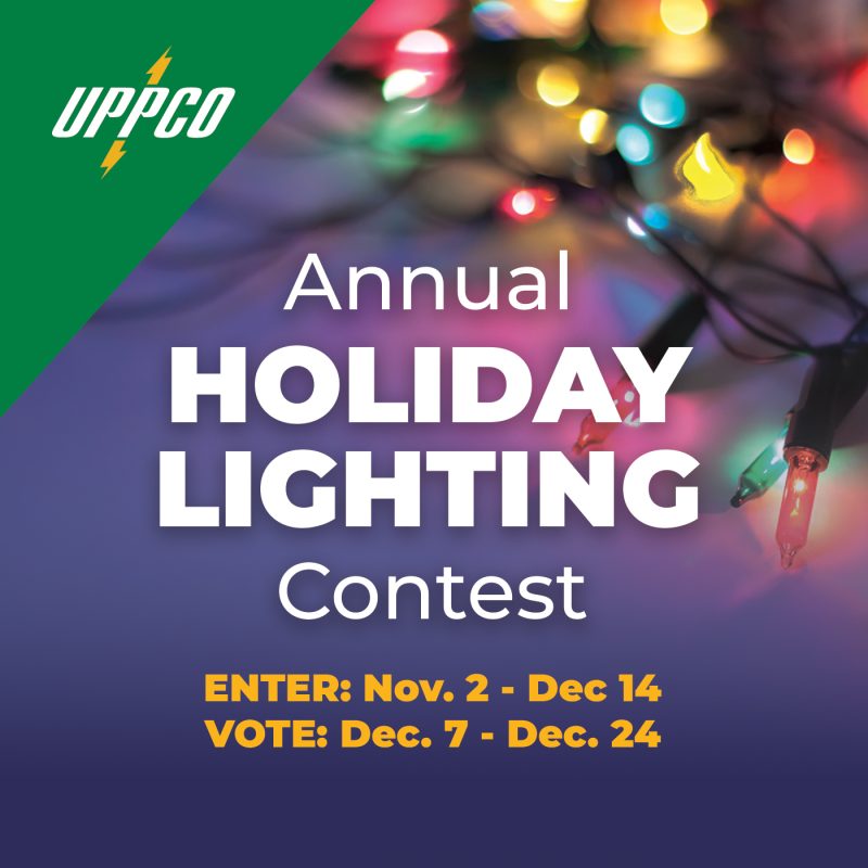 Annual Holiday Lighting Contest Enter: Nov.2 - Dec. 14 Vote: Dec. 7 - Dec. 24